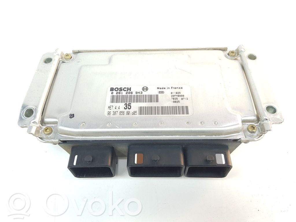 Engine control unit/module   9638765680,194061