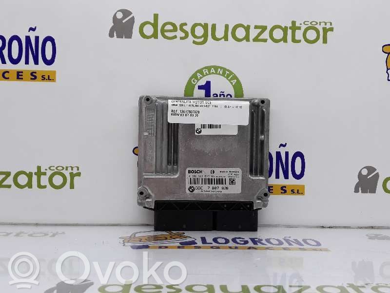 Engine control unit/module   13618506281,BOSCH0281013537,DDE7807828