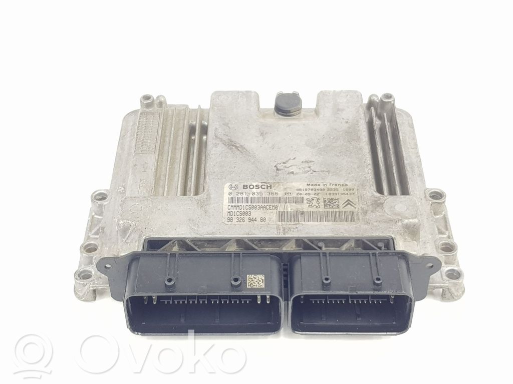 Engine control unit/module   9832694480,1647570380