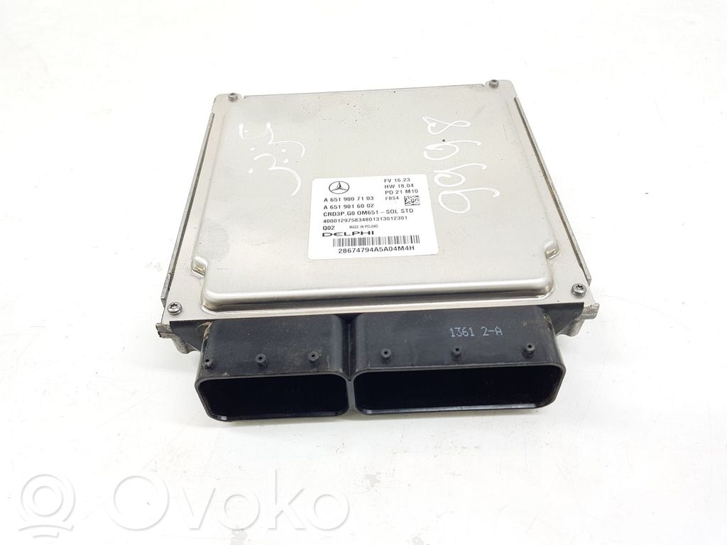 Mercedes-Benz Sprinter W907 W910 Unitate/modul de control motor 