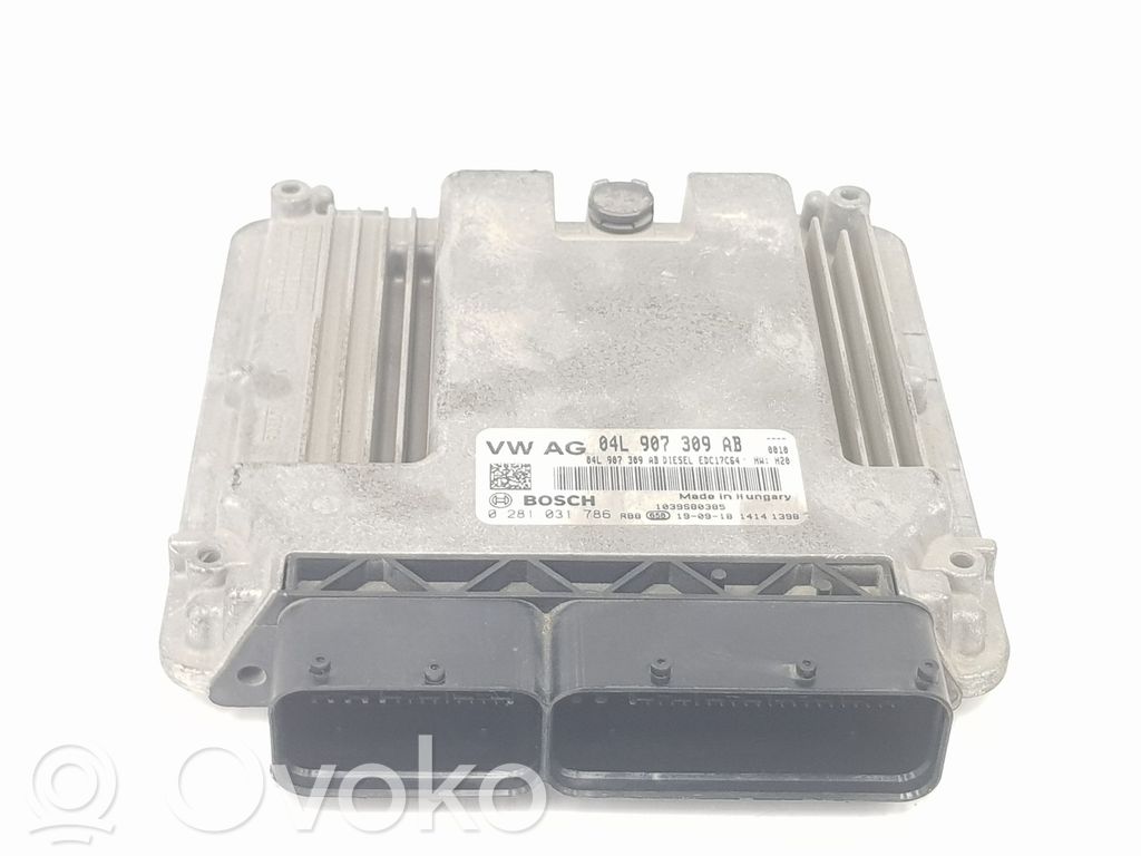 Engine control unit/module   04L907309AB,04L906016PD