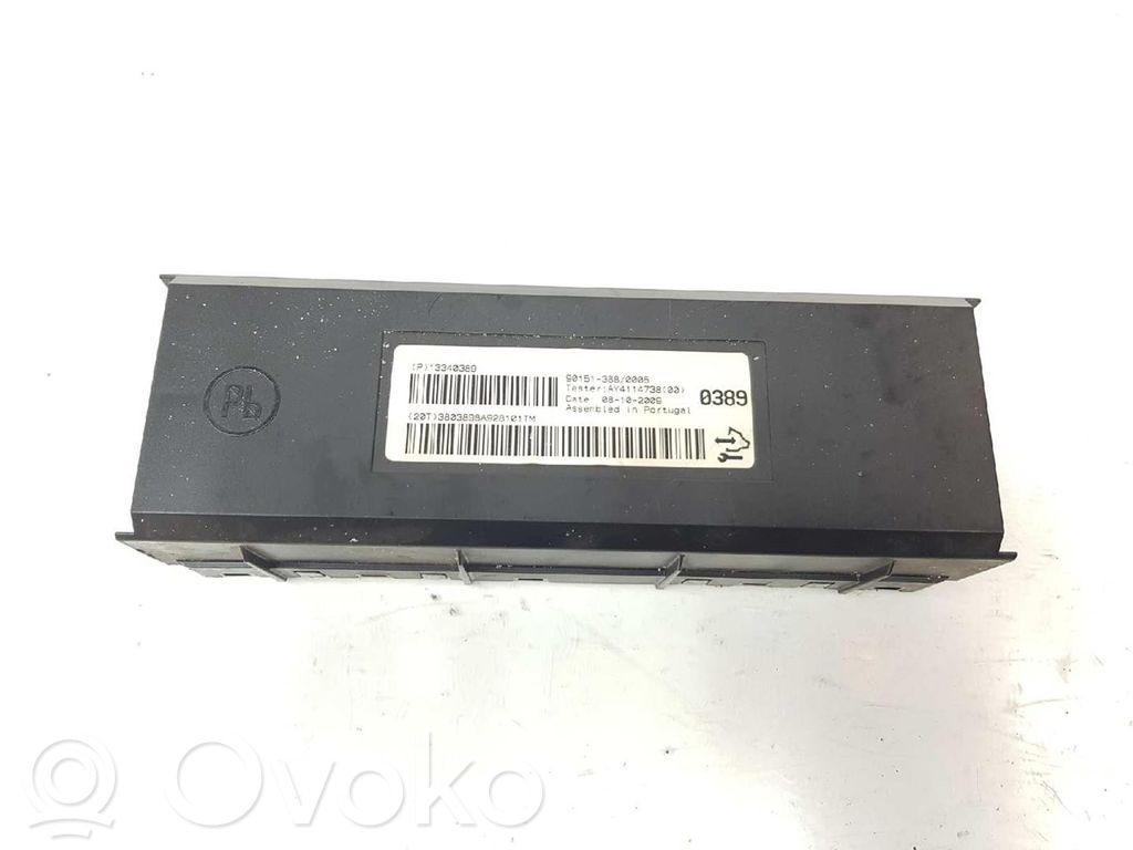 Opel Astra J Otras unidades de control/módulos 
