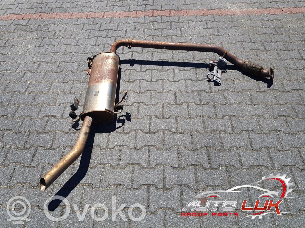Fiat Ducato Tłumik tylny / Końcowy / Wydech 