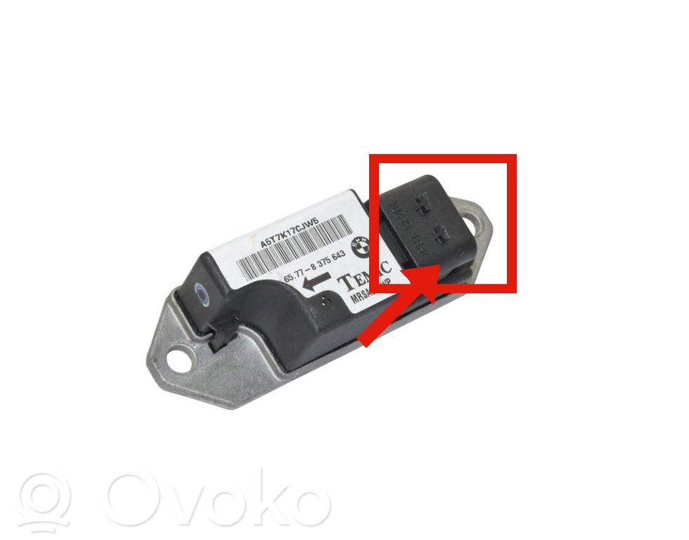 BMW 5 E39 Airbag deployment crash/impact sensor 