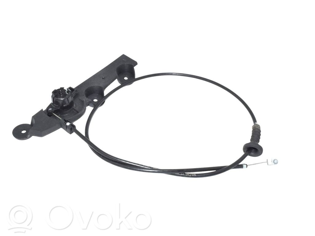 BMW 5 E60 E61 Linka zamka pokrywy przedniej / maski silnika 