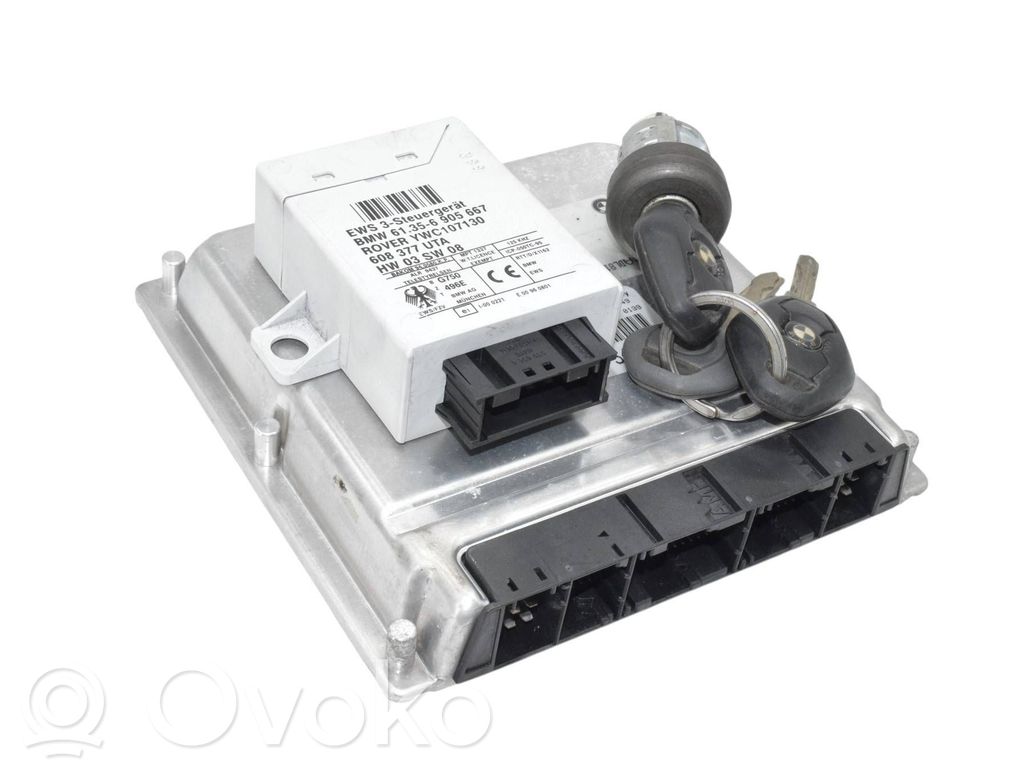 BMW 5 E39 Engine ECU kit and lock set 