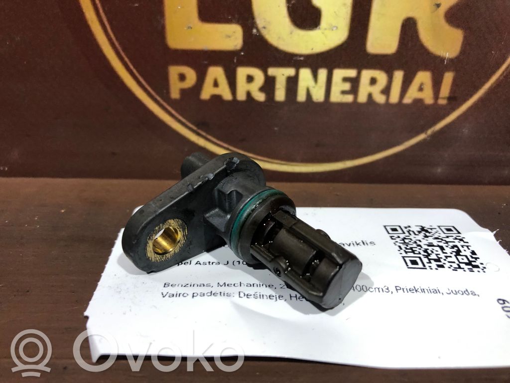 Opel Astra J Crankshaft position sensor 