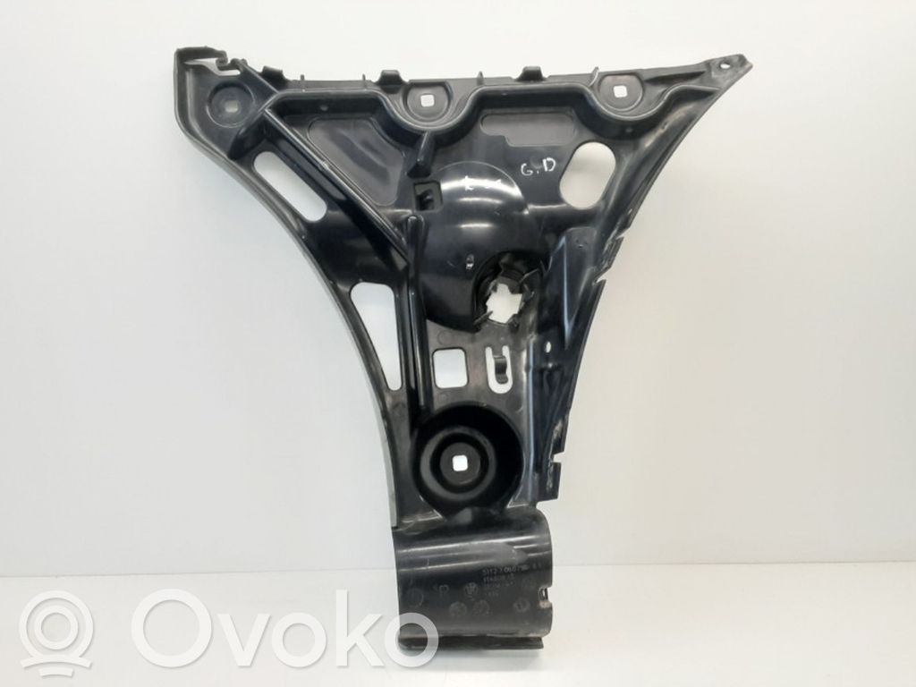 BMW 5 E60 E61 Uchwyt / Mocowanie zderzaka tylnego 