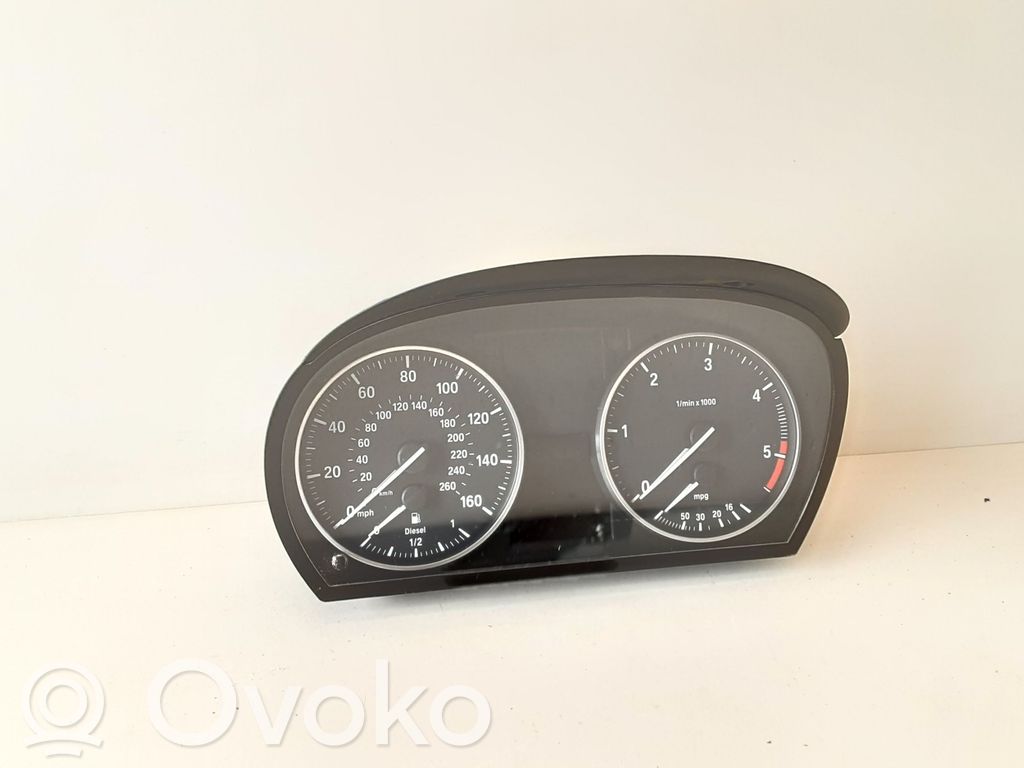 BMW 3 E90 E91 Speedometer (instrument cluster) 
