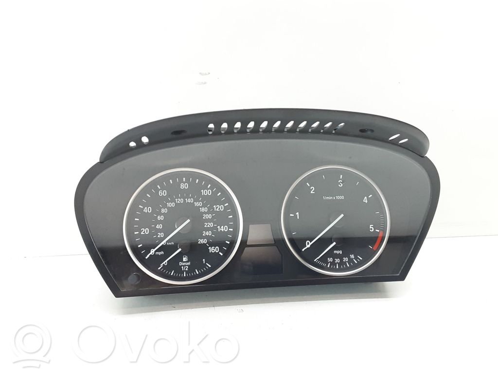 BMW 5 E60 E61 Tachimetro (quadro strumenti) 
