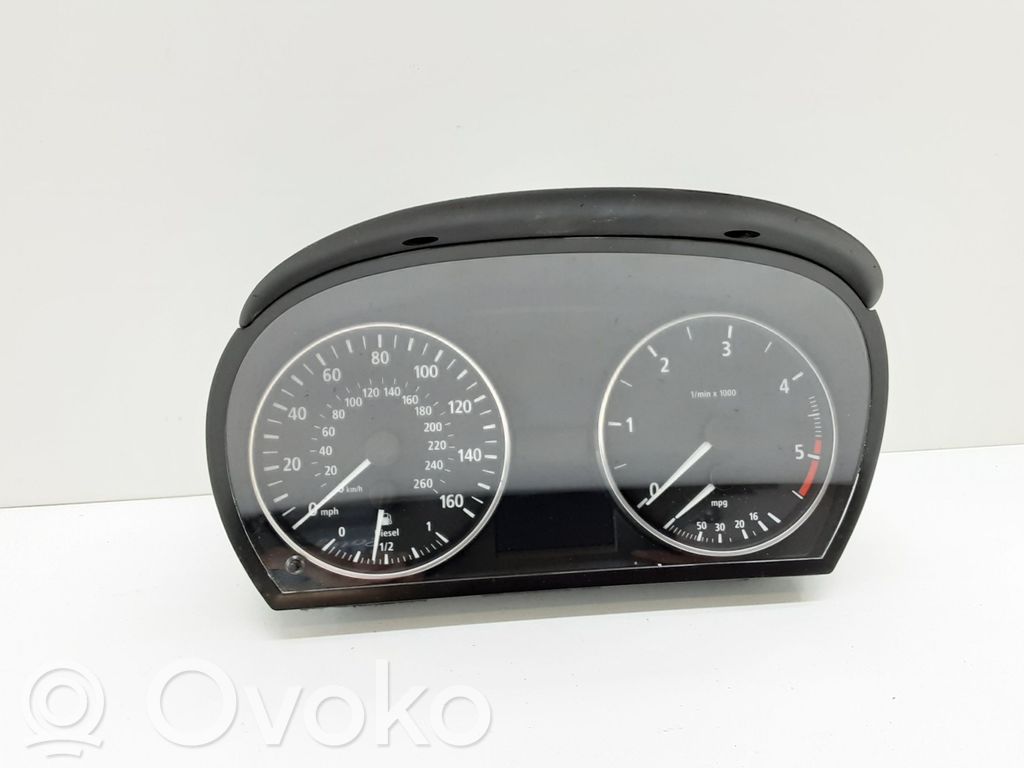 BMW 3 E90 E91 Speedometer (instrument cluster) 