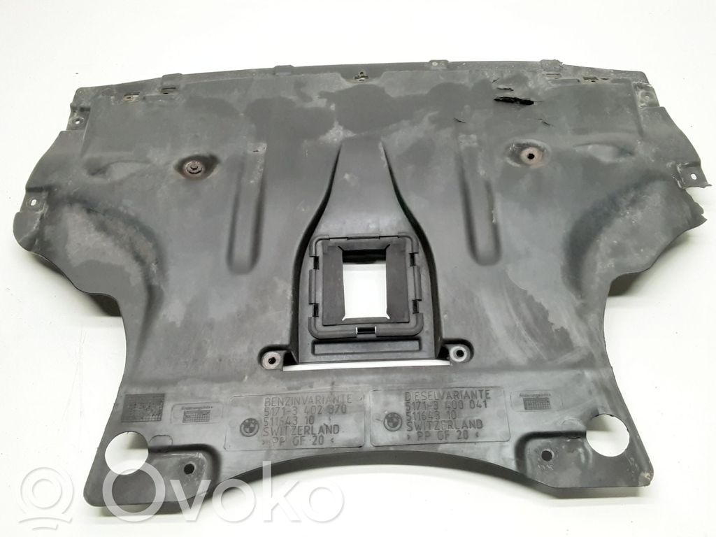 BMW X3 E83 Engine splash shield/under tray 