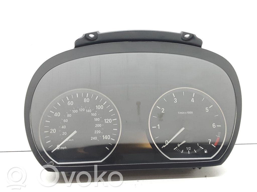 BMW 1 E81 E87 Speedometer (instrument cluster) 