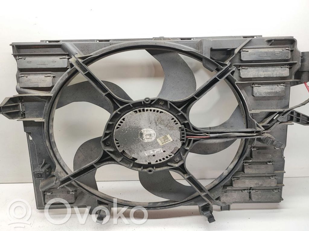 BMW 5 E60 E61 Elektrisks radiatoru ventilators 