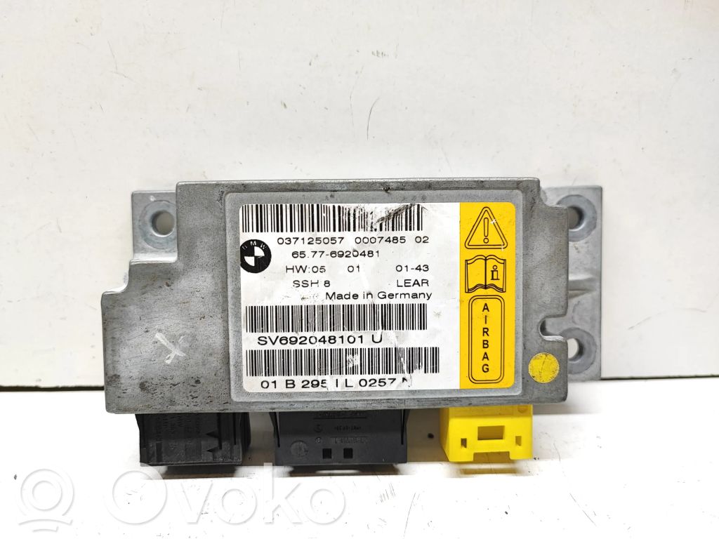 BMW X3 E83 Airbag control unit/module 