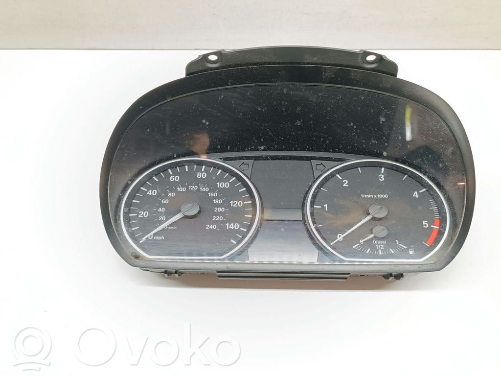 BMW 1 E81 E87 Speedometer (instrument cluster) 