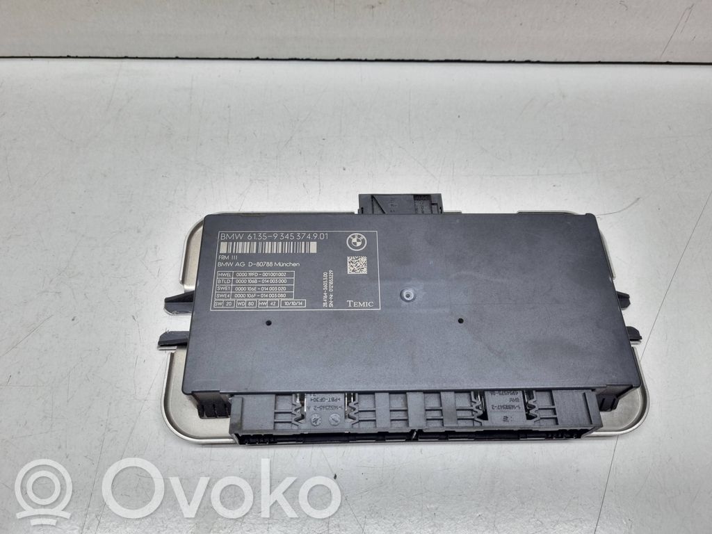 BMW 5 F10 F11 Sterownik / Moduł świateł LCM 