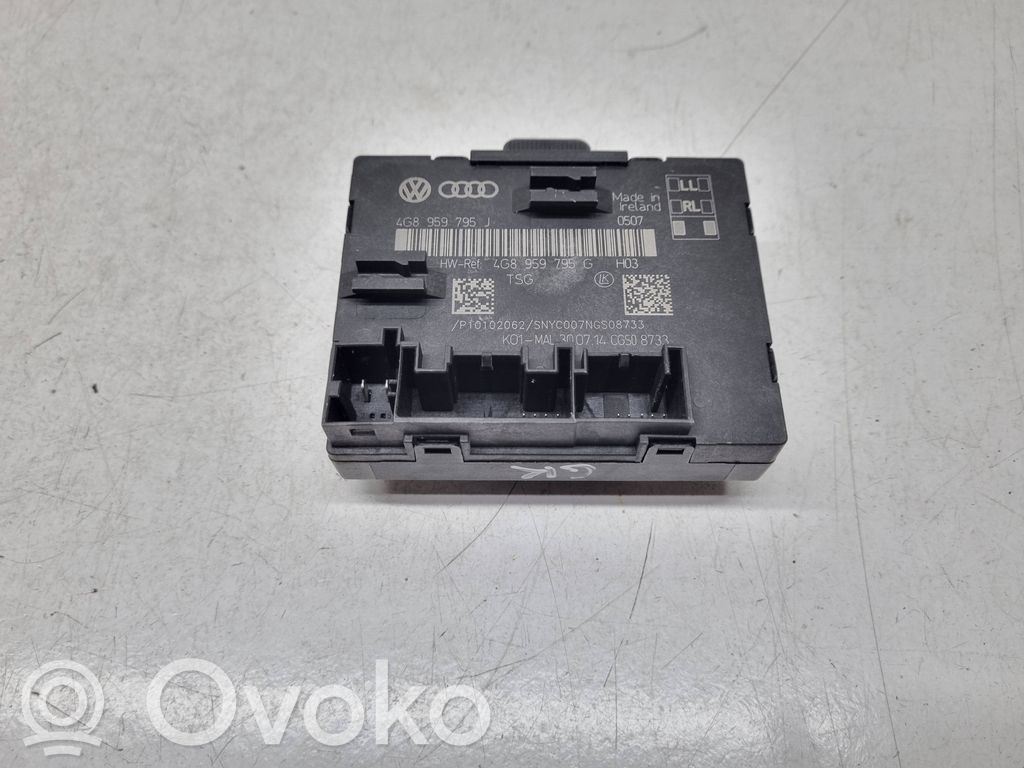Audi A6 S6 C7 4G Unité de commande module de porte 