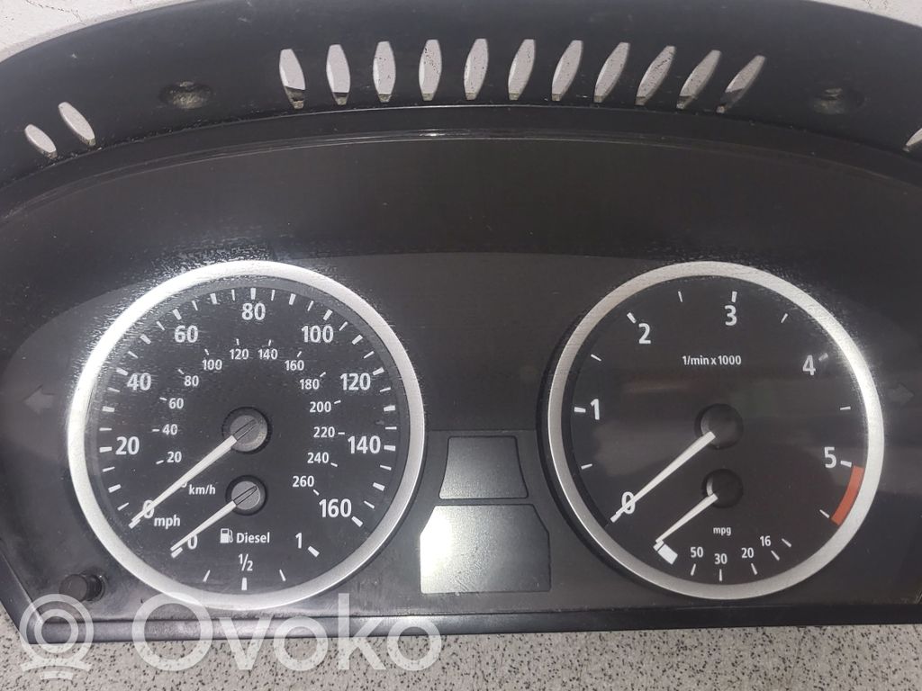 BMW 5 E60 E61 Speedometer (instrument cluster) 