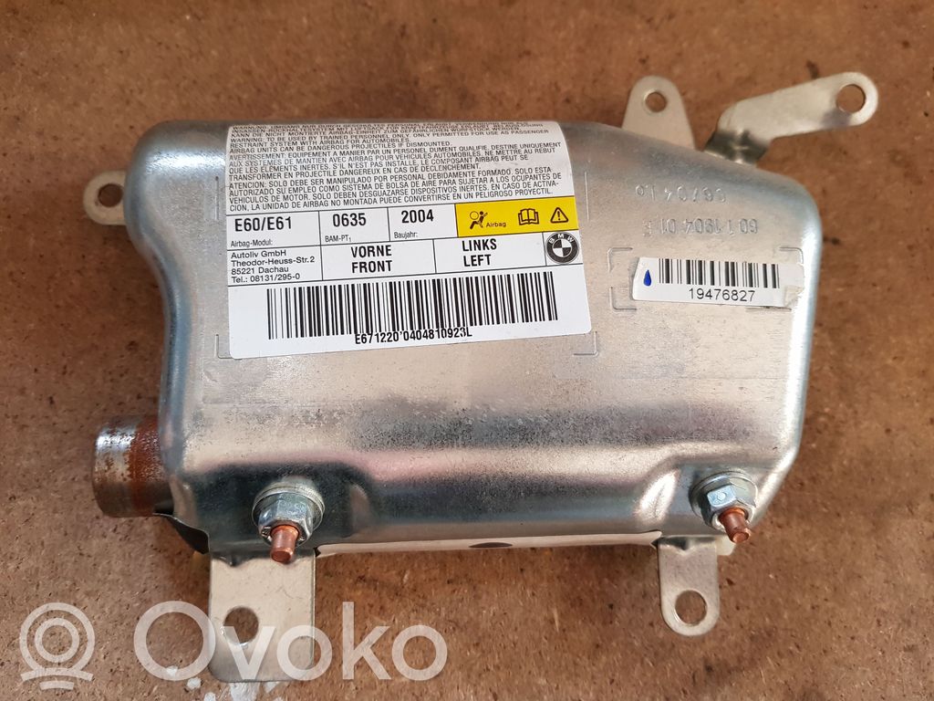 BMW 7 E38 Airbag de la puerta delantera 