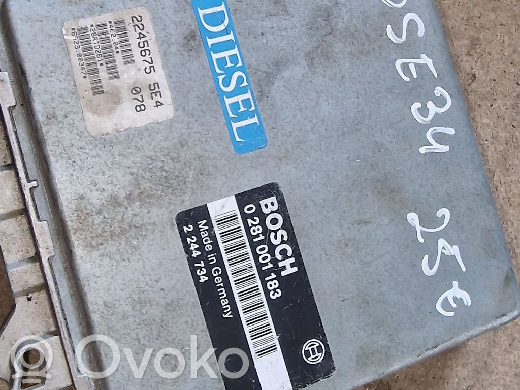 BMW 5 E34 Engine control unit/module 