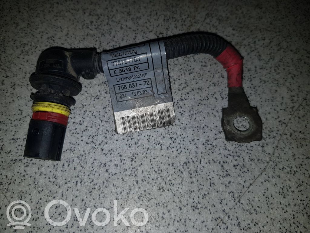 BMW 3 E46 Glow plug wires 
