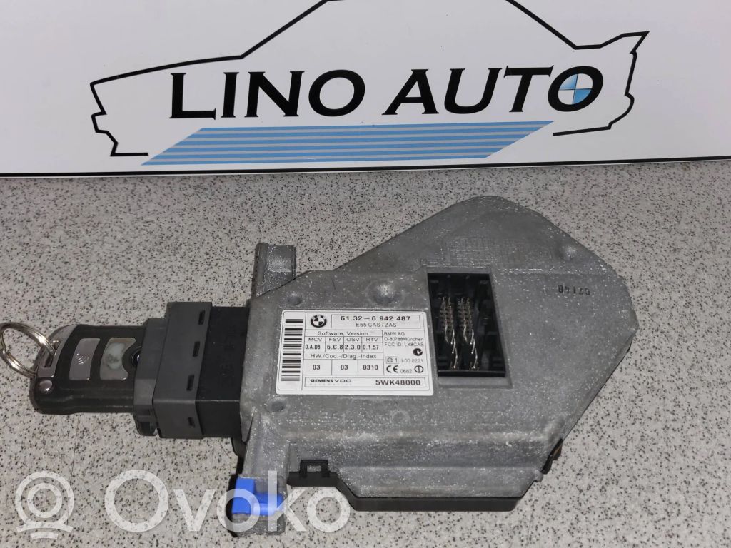 BMW 7 E65 E66 Užvedimo spynelė 