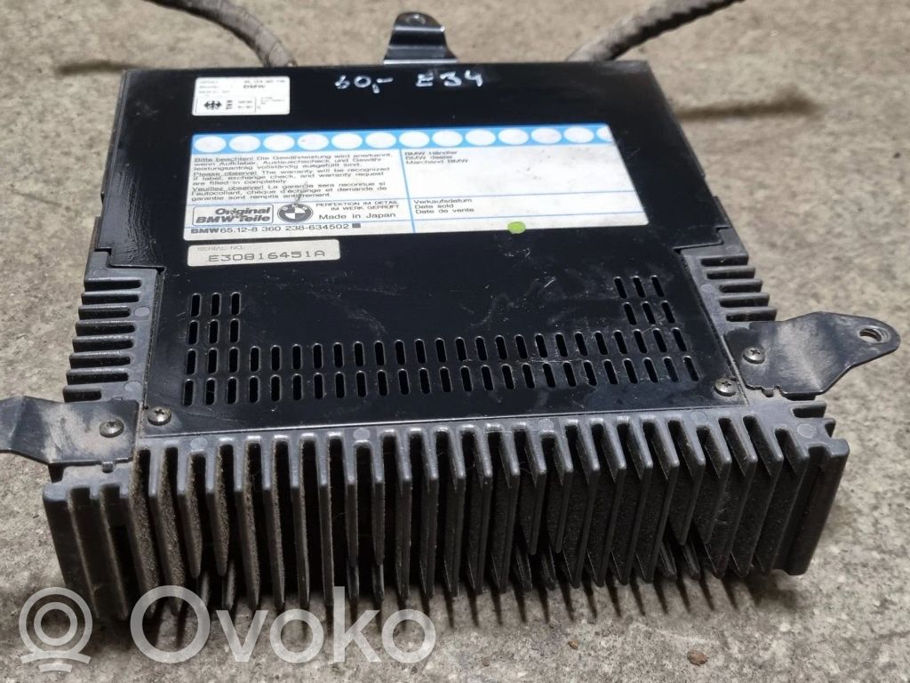 BMW 5 E34 Sound amplifier 