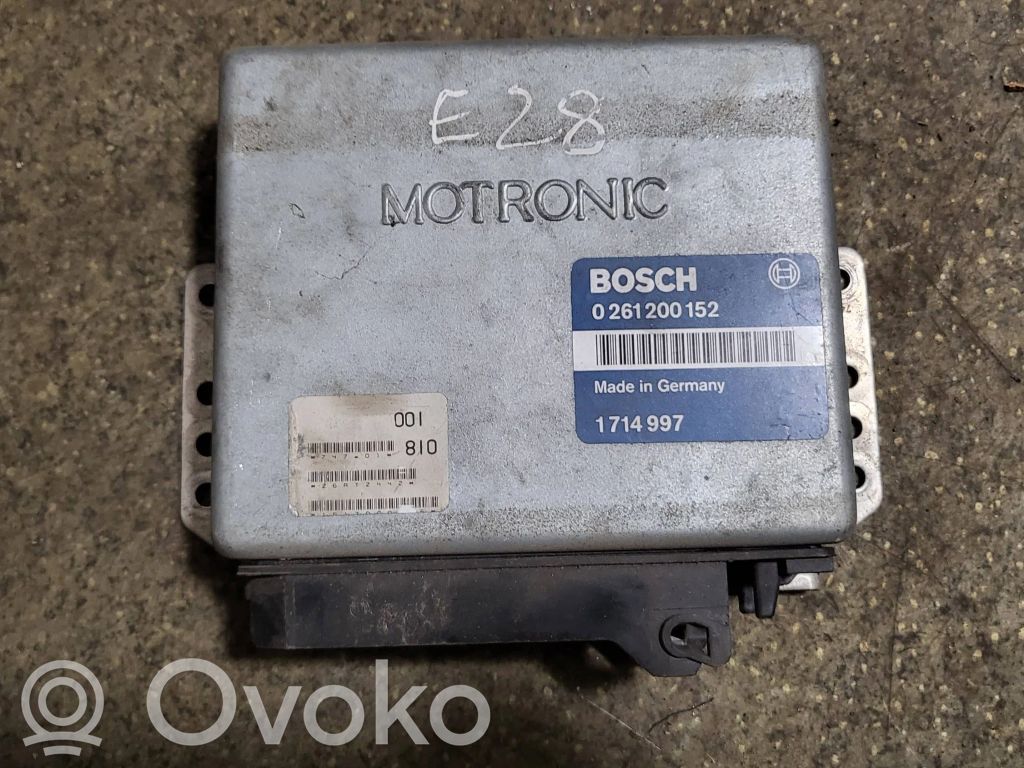 BMW 5 E28 Engine control unit/module 