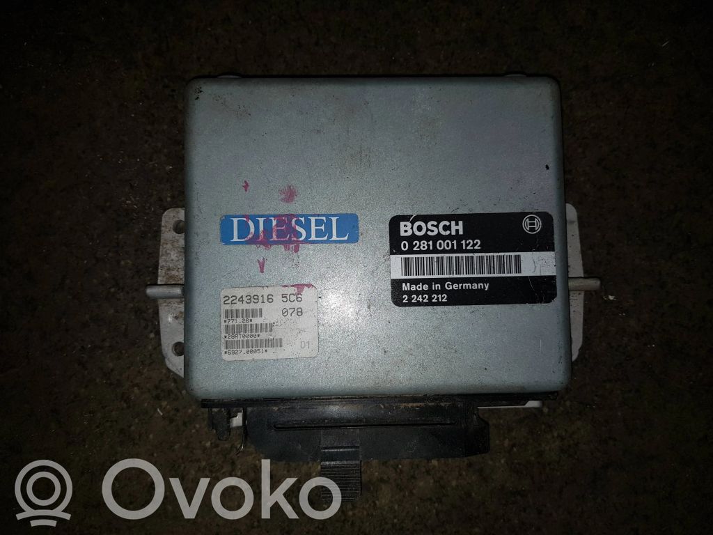 Engine control unit/module   2242212,2243916,0281001122