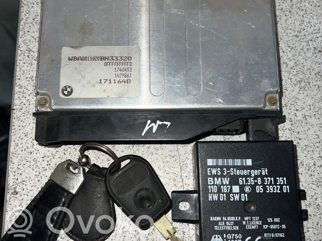 BMW 5 E39 Engine ECU kit and lock set 