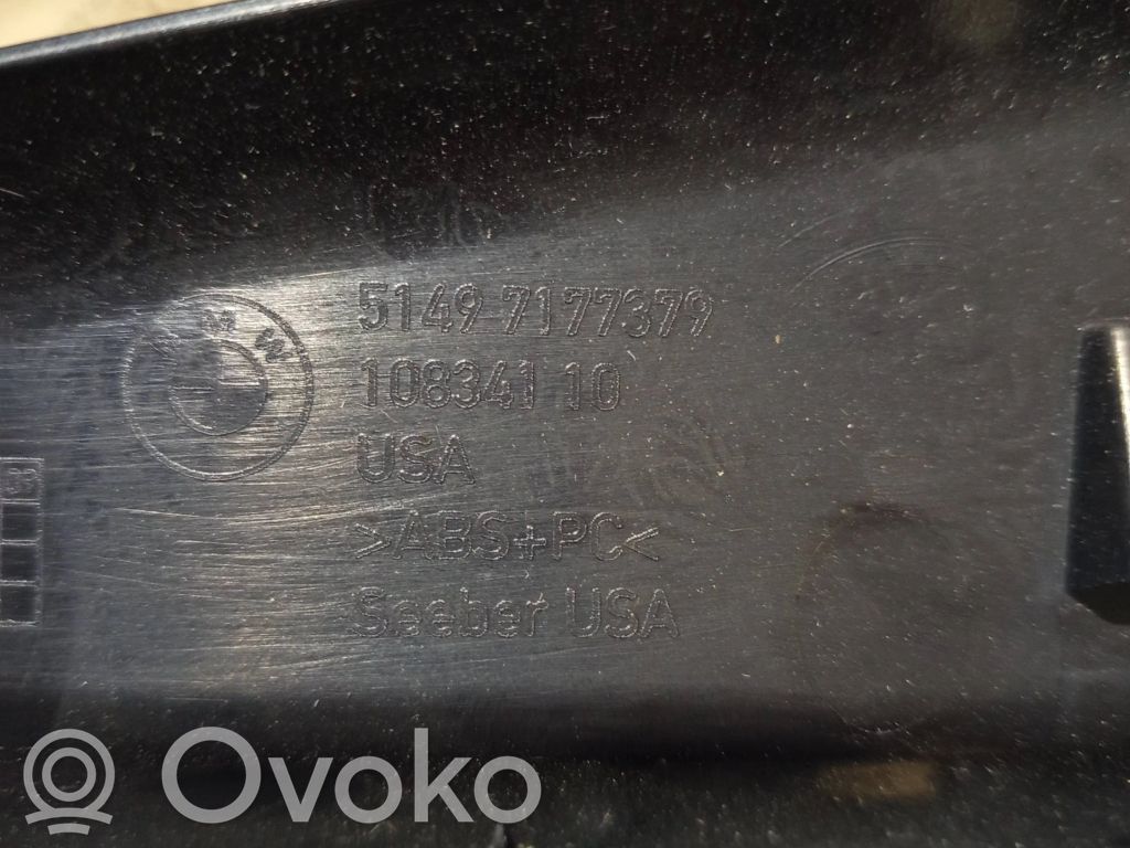 BMW X5 E70 Tailgate trim 