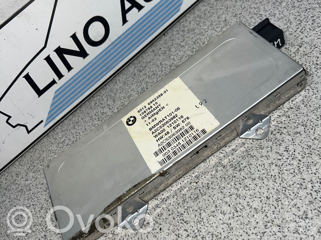 BMW 7 E65 E66 Antenos valdymo blokas 