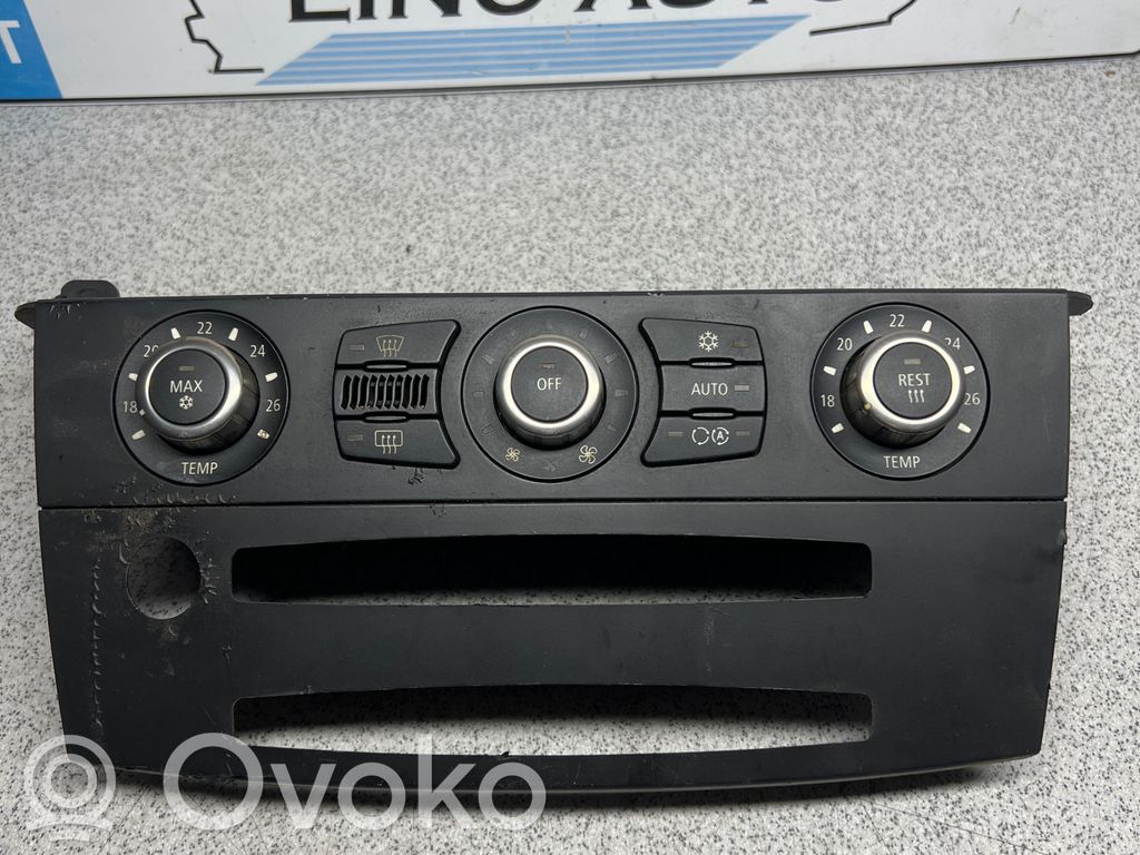 BMW 5 E60 E61 Climate control unit 
