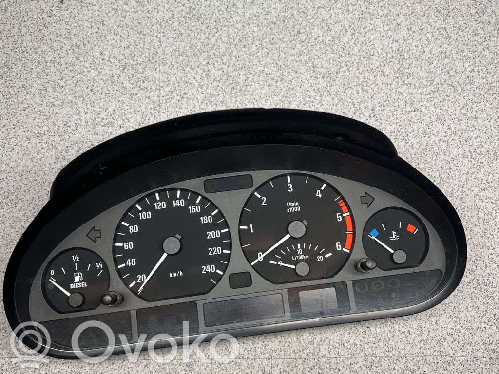 BMW 3 E46 Speedometer (instrument cluster) 