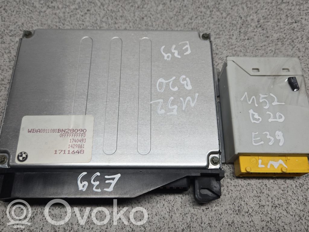 BMW 5 E39 Engine ECU kit and lock set 