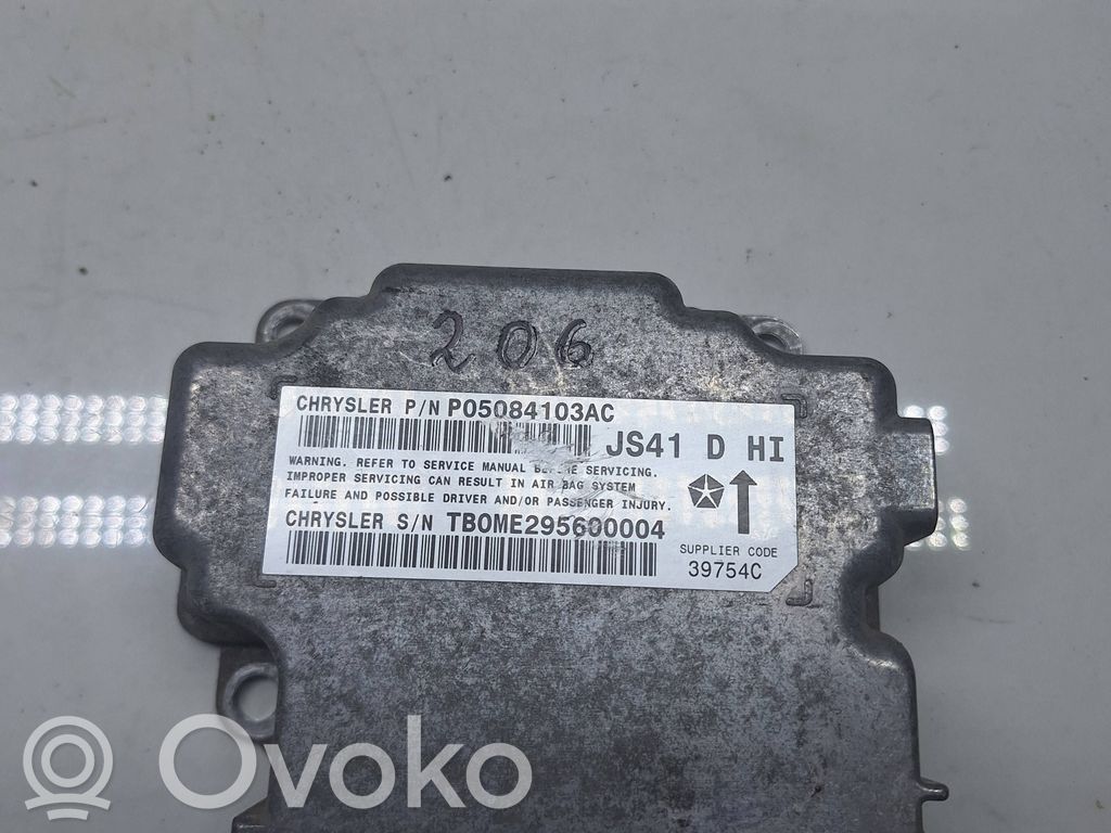 Chrysler Sebring (JS) Airbag control unit/module 