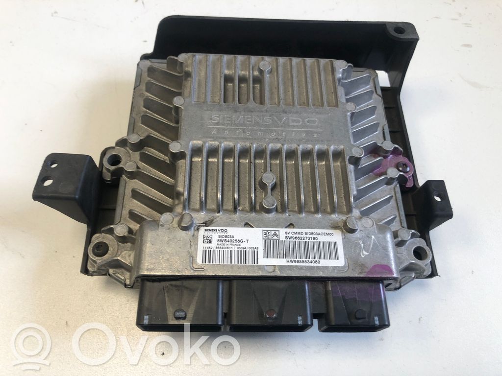 Engine control unit/module   5WS40258GT,SID803A
