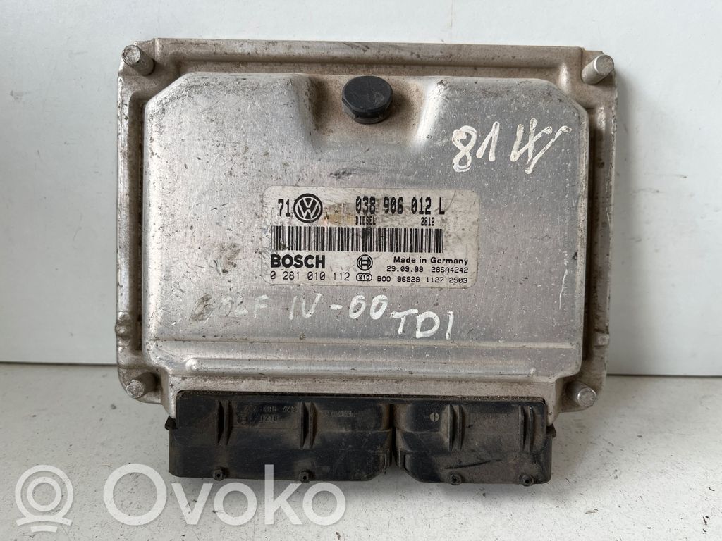 Volkswagen Golf IV Engine control unit/module 