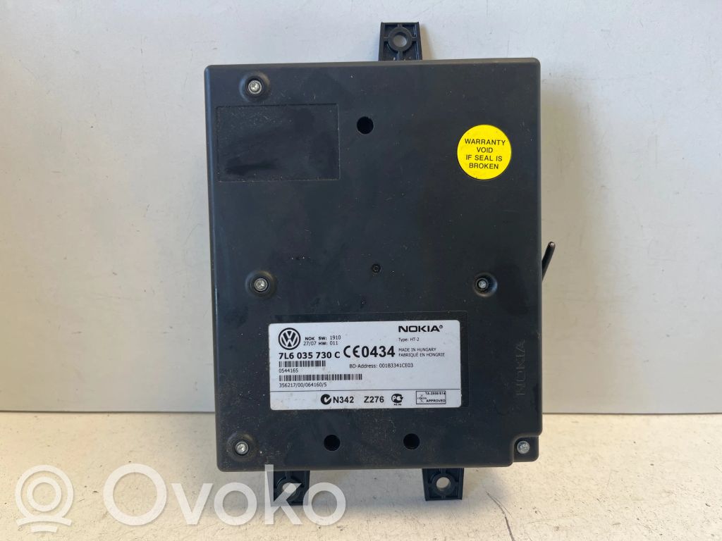 Sterownik / Moduł sterujący telefonem   7L6035730C,0544165,001B3341CE03,N342Z276