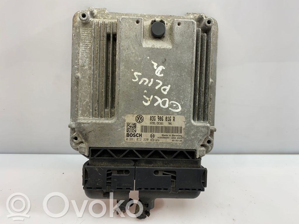 Volkswagen Golf Plus Engine control unit/module 