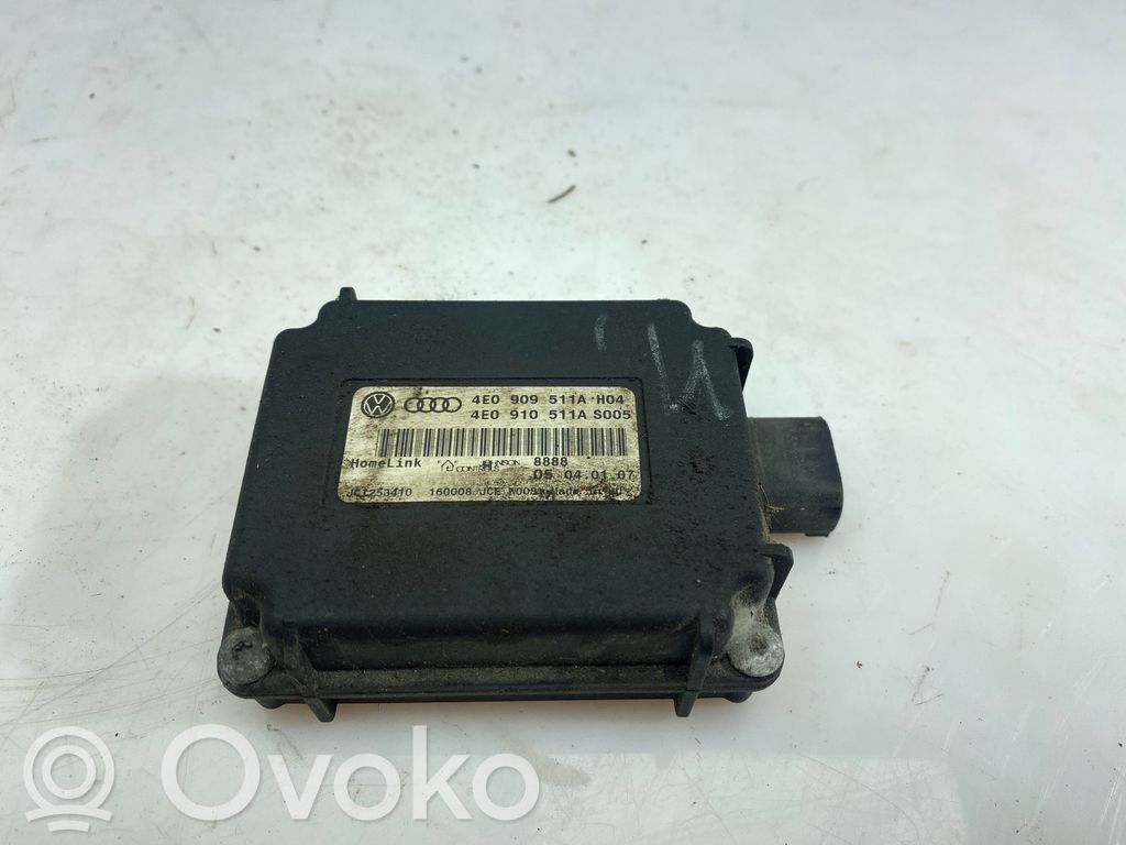 Audi A8 S8 D3 4E Garage door switch 