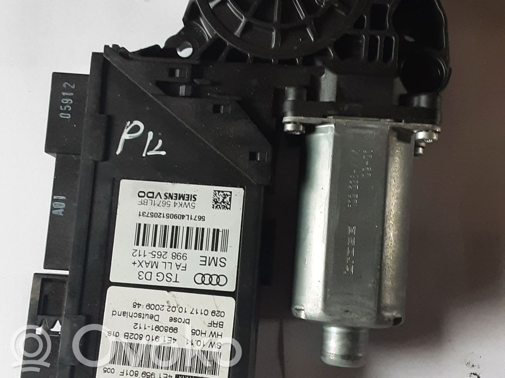 Audi A8 S8 D3 4E Front door window regulator motor 