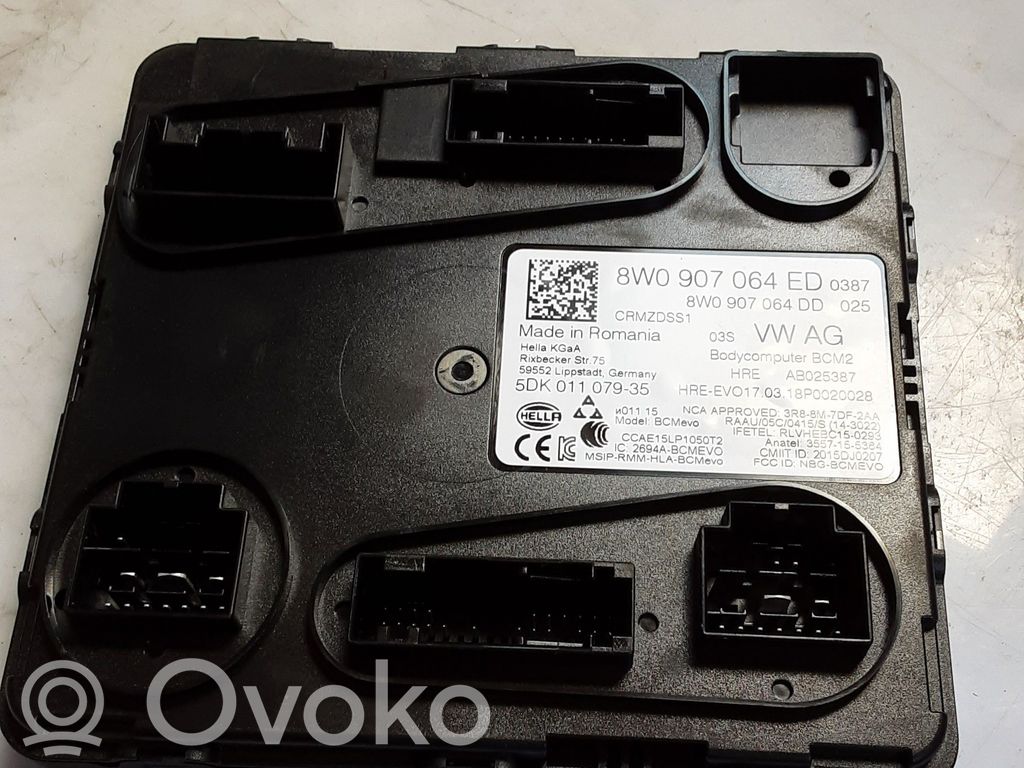 Audi Q7 4M Moduł / Sterownik komfortu 