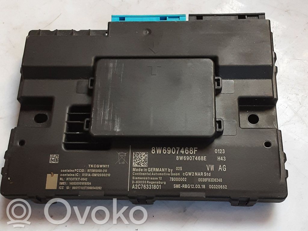 Gateway control module   8W6907468F,8W6907468E,A2C76331801