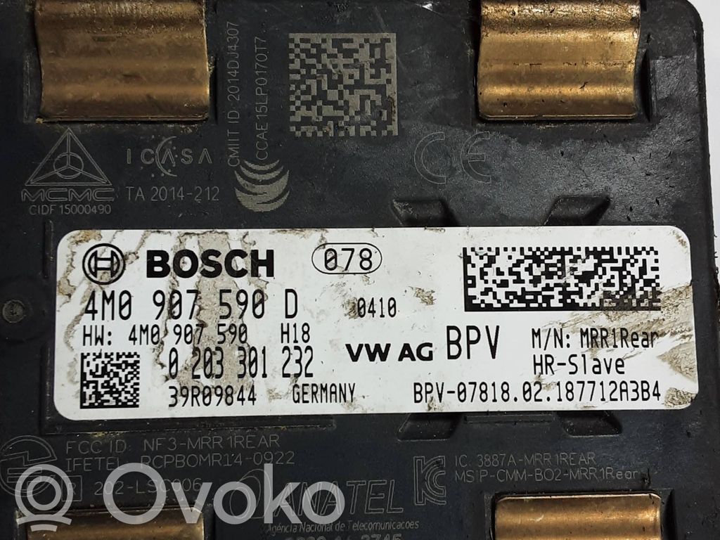 Moduł martwego pola   4M0907590D,0203301232,2230143745