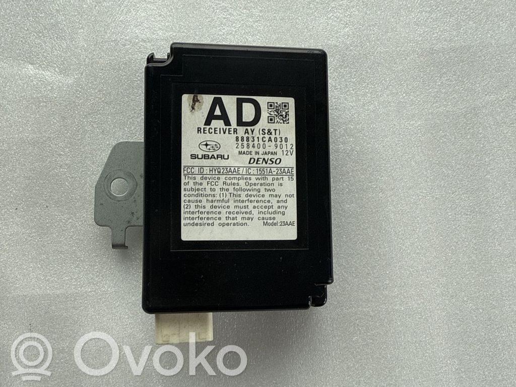 Subaru BRZ Other control units/modules 