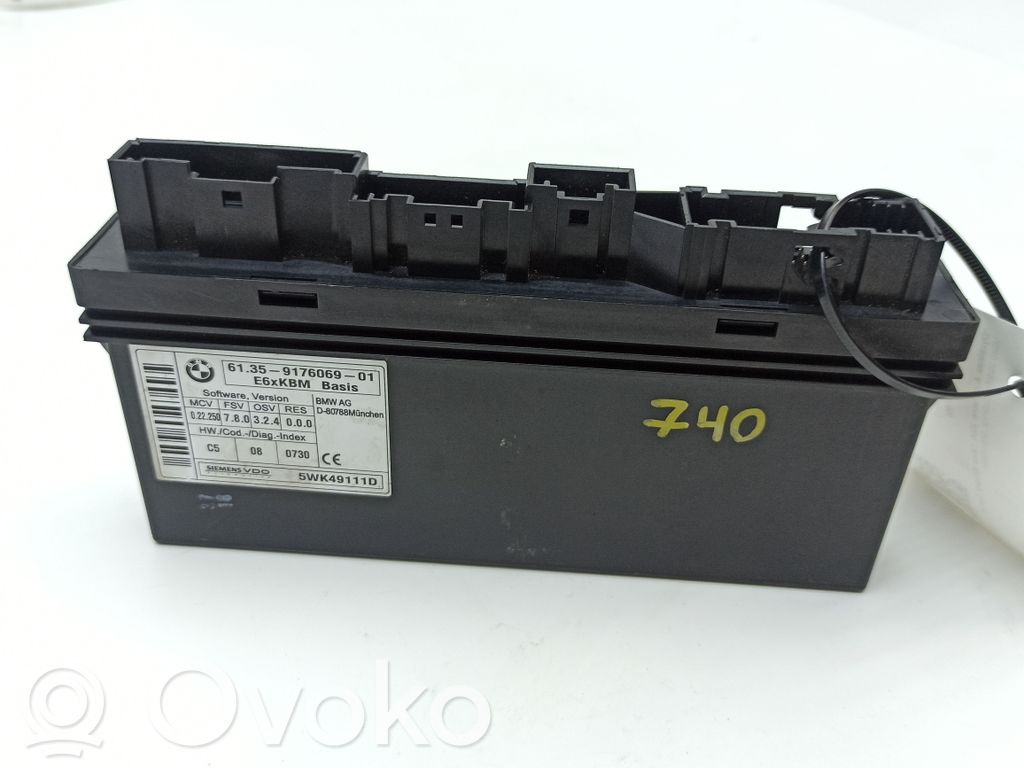 BMW 5 E60 E61 Komforto modulis 