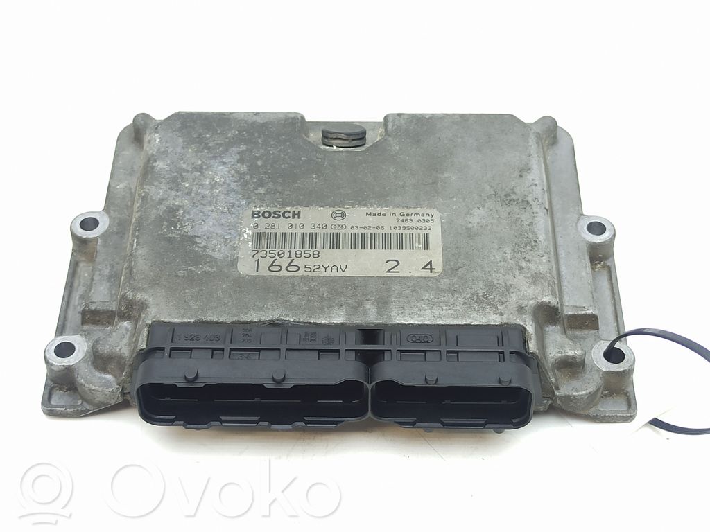Alfa Romeo 166 Engine control unit/module 