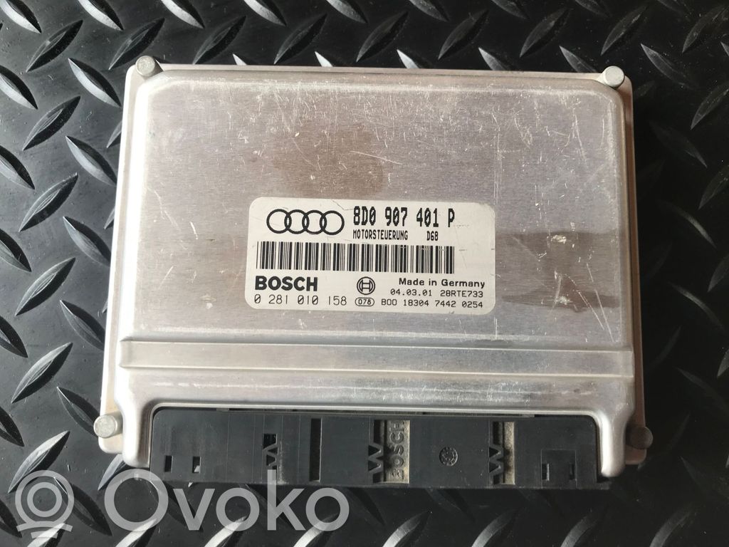 Audi A4 S4 B5 8D Sterownik / Moduł ECU 